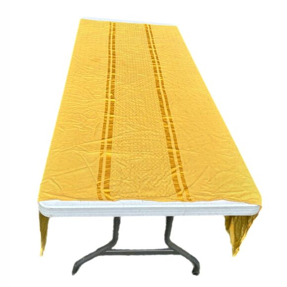 Jacquard Stripe Tablecloth - Picture 5 of 6